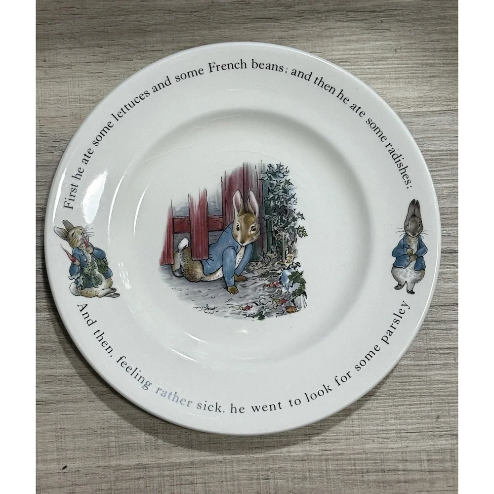 Set of 2 Wedgwood Peter Rabbit Plate 8